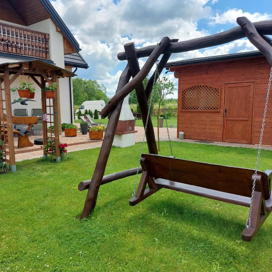 Apartamenty Pod Magnolia Bialowieza Bagian luar foto